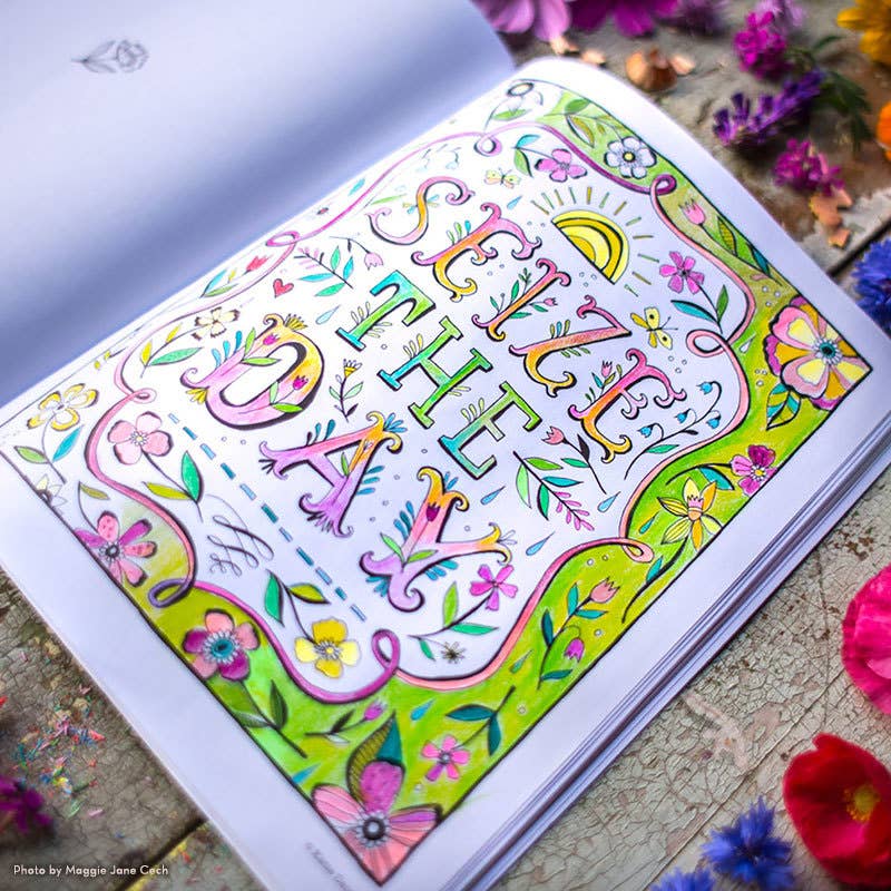 Create Magic Coloring Book by Katie Daisy