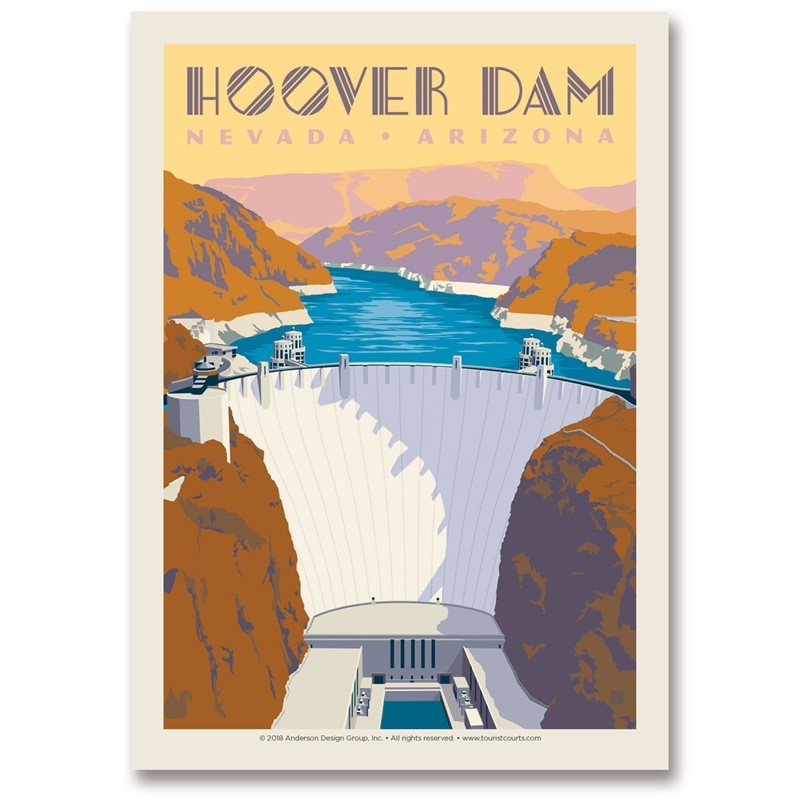 Hoover Dam Sticker