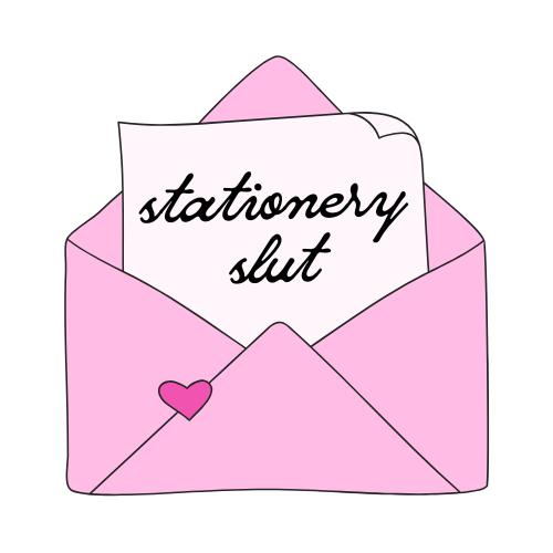 Stationery Slut Sticker