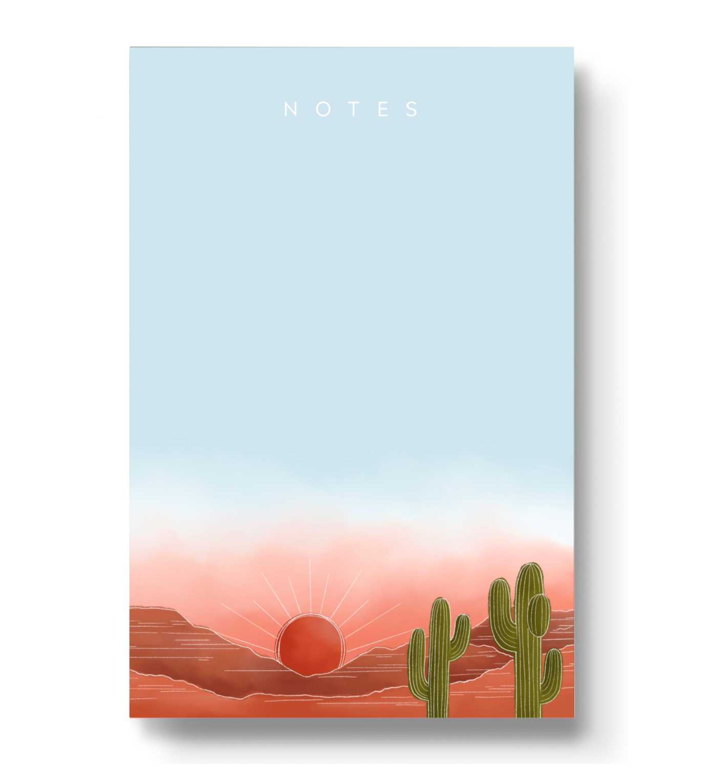 Desert Sky Notepad