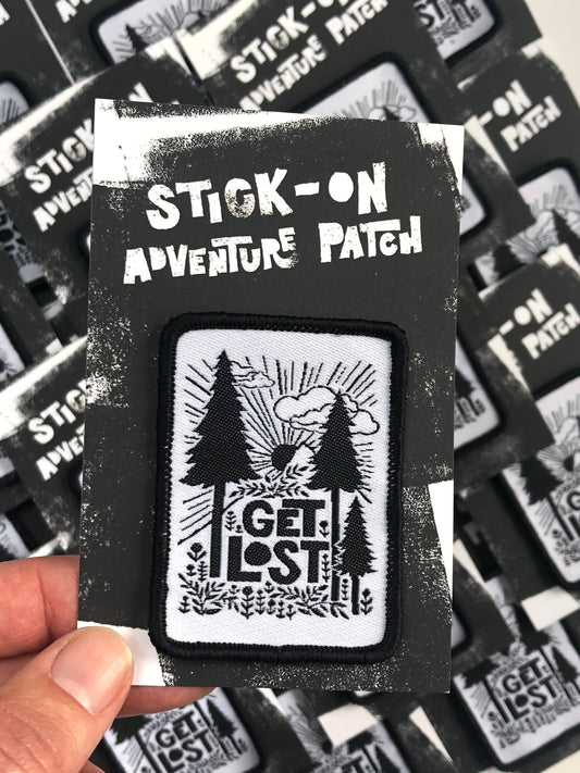 Get Lost Woven Adventure Patch