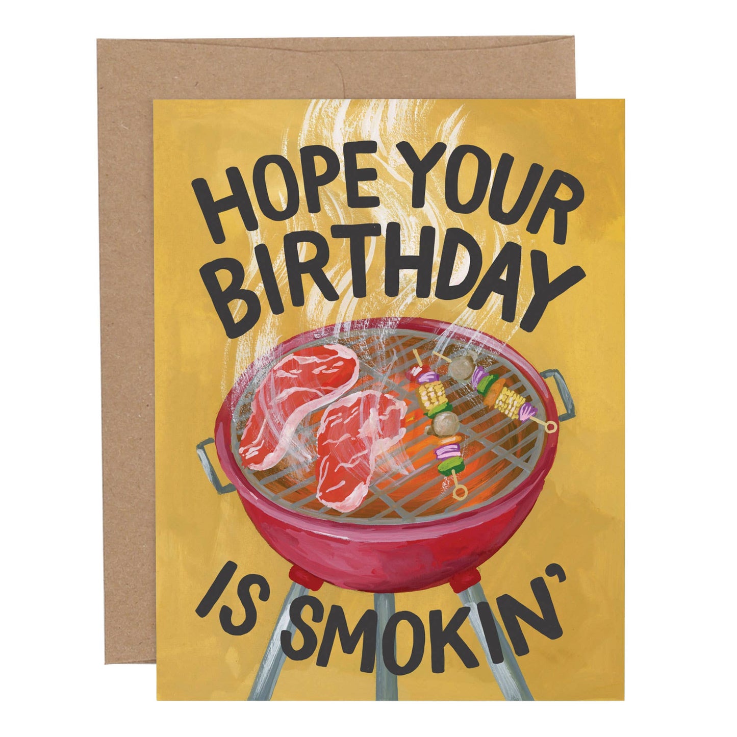Smokin' Birthday Card