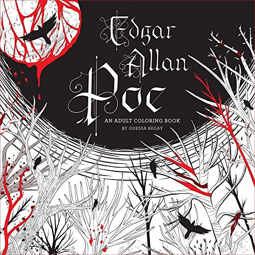 Edgar Allan Poe Coloring Book by Odessa Begay
