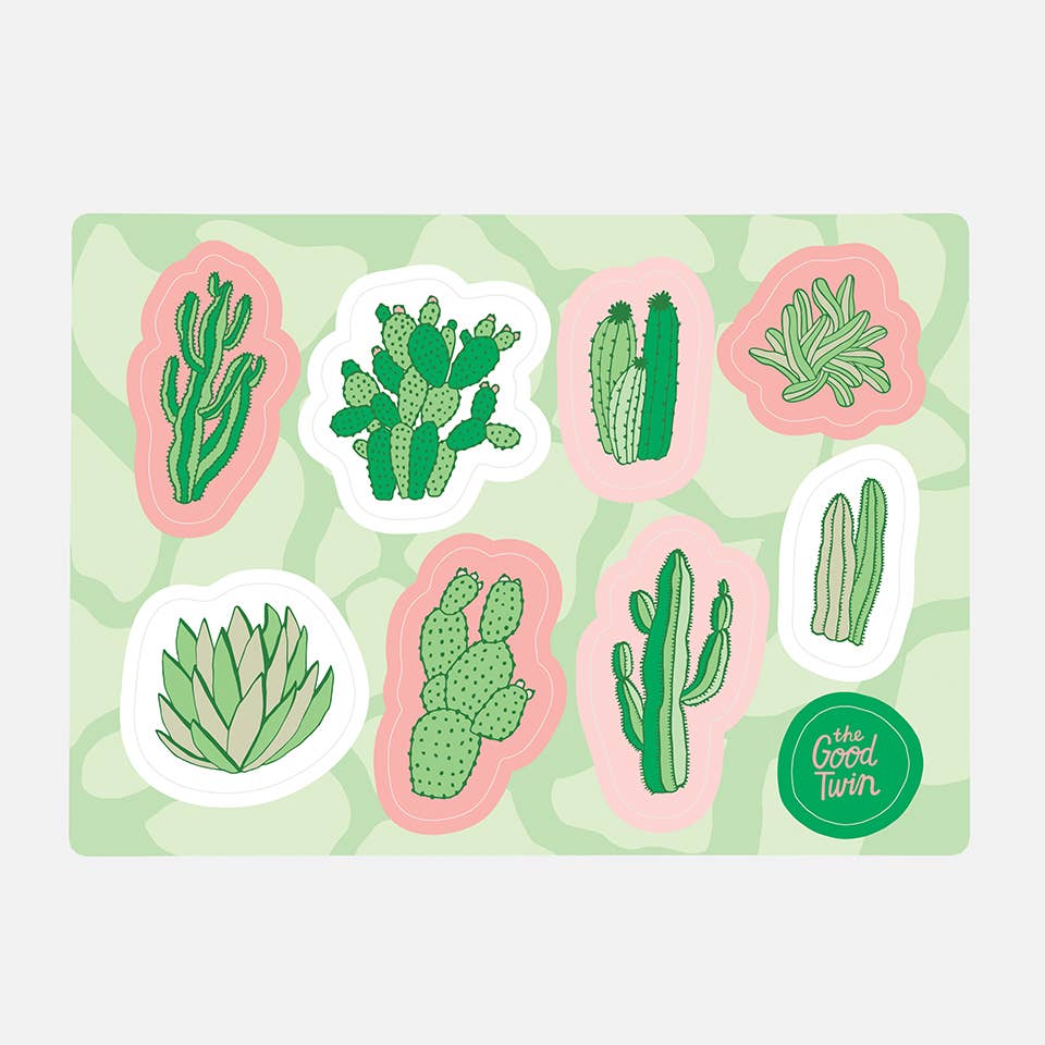 Cactus Lover Sticker Sheet