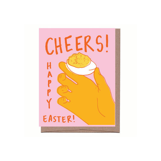 Deviled Egg Easter Greeting Card