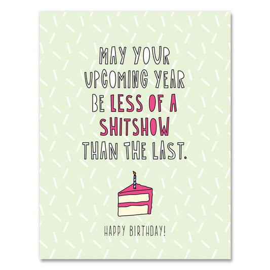Shitshow Birthday Card