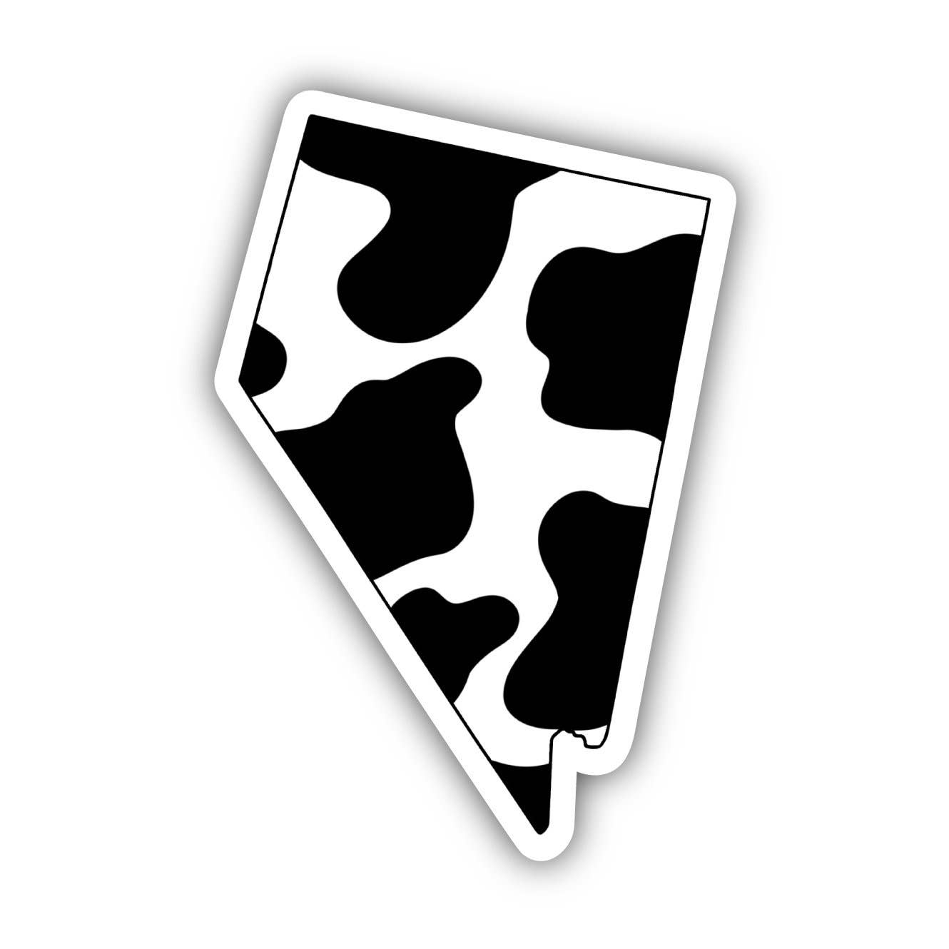 Nevada Cow Pattern Sticker
