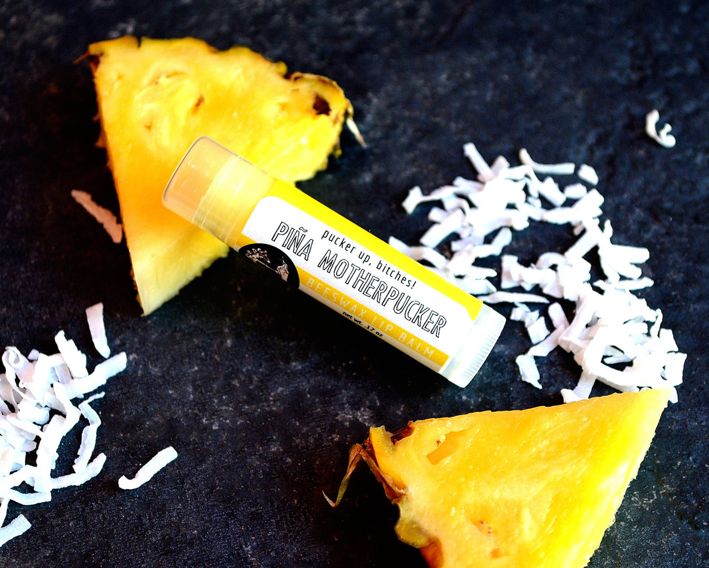 Piña Motherpucker Natural Beeswax Lip Balm