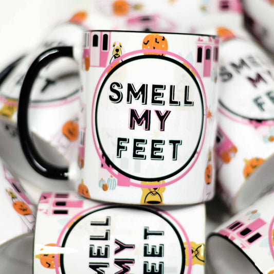 Smell My Feet, Halloween Mug