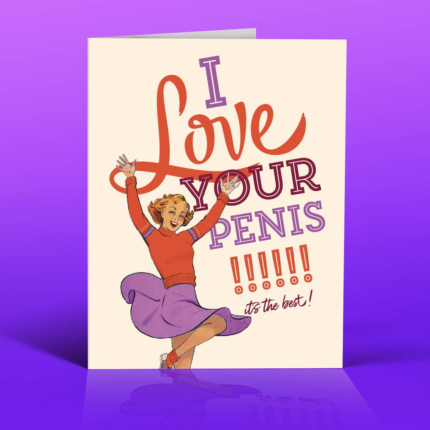 Love Your Penis Card