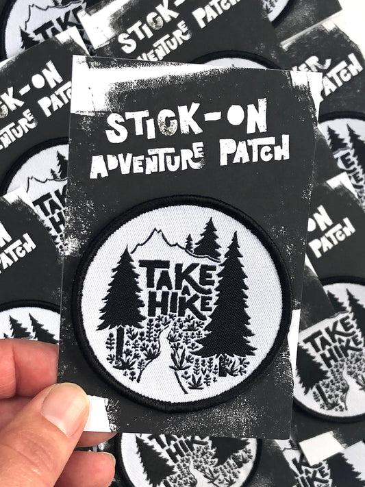Take a Hike Woven Adventure Patch