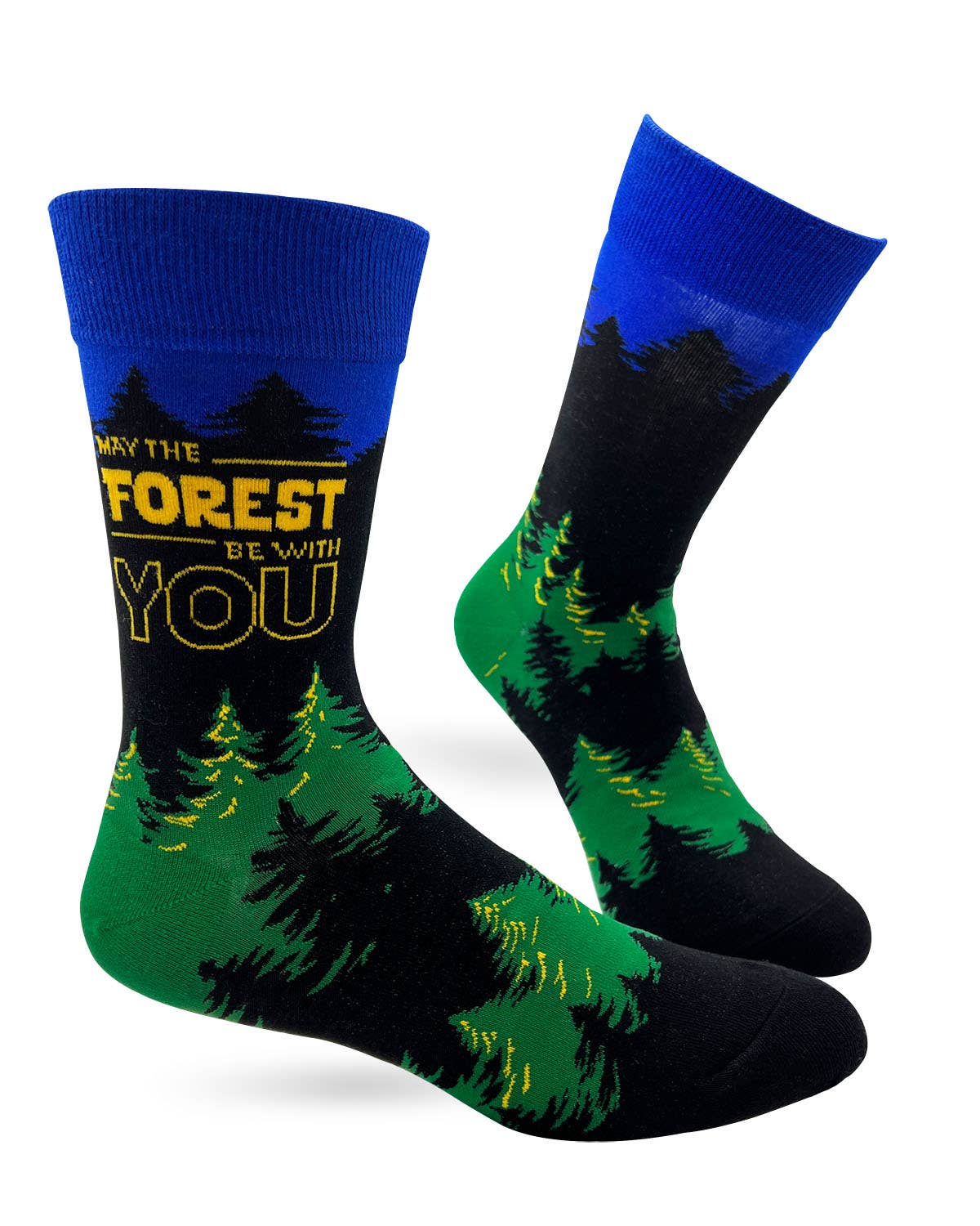 May The Forest Be With You Men's Crew Socks