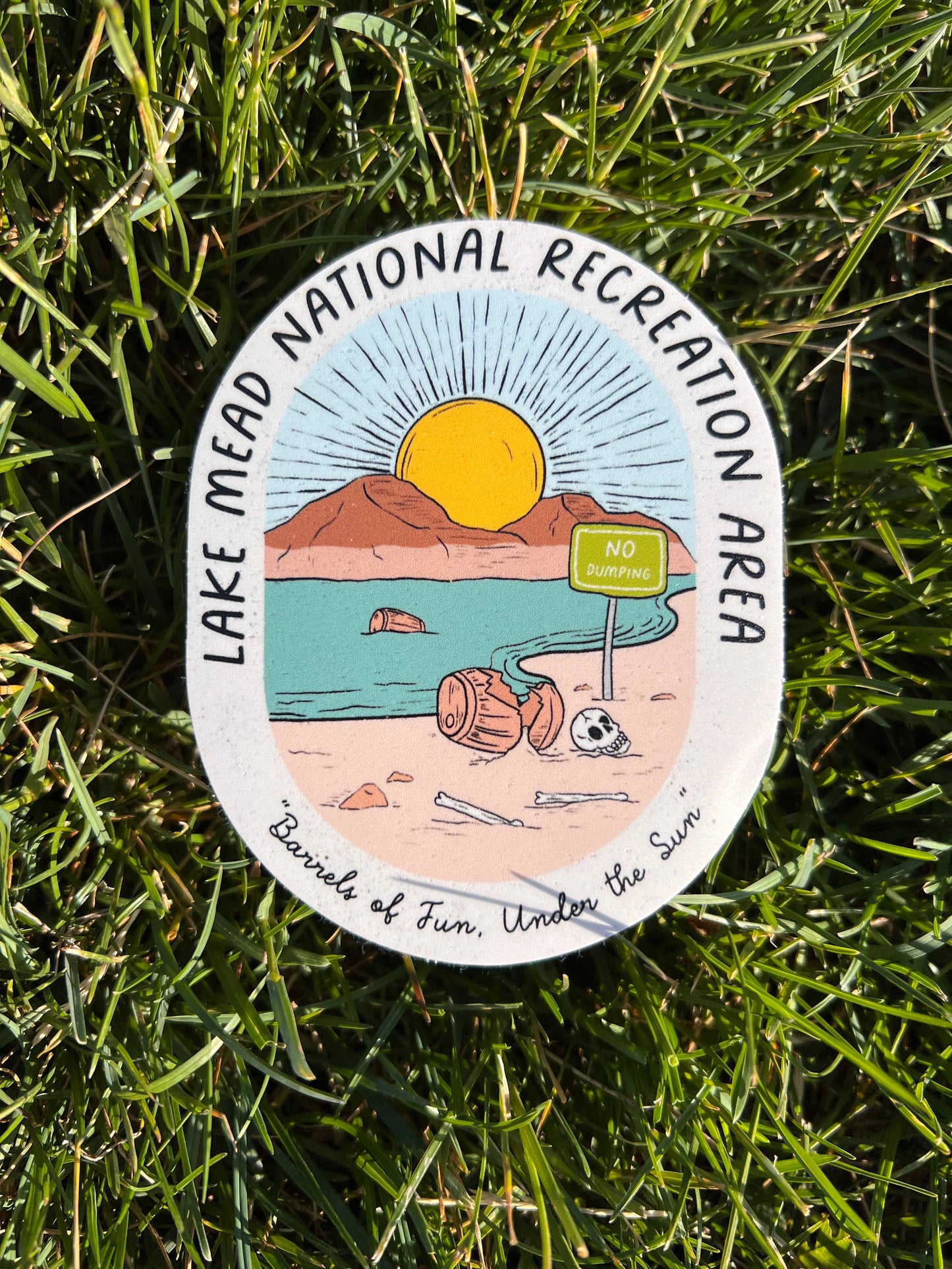 Lake Mead National Recreation Area Vinyl Sticker