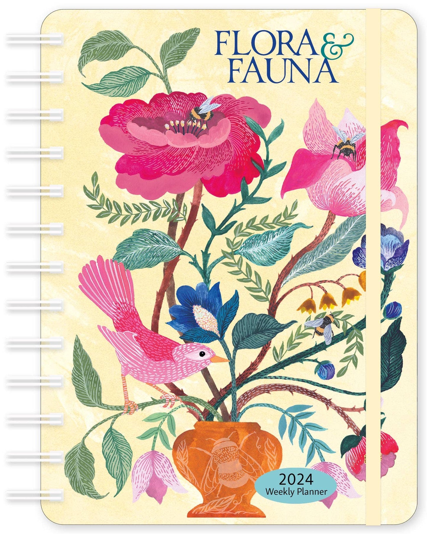 Flora & Fauna 2024 Weekly Planner by Malin Gyllensvaan