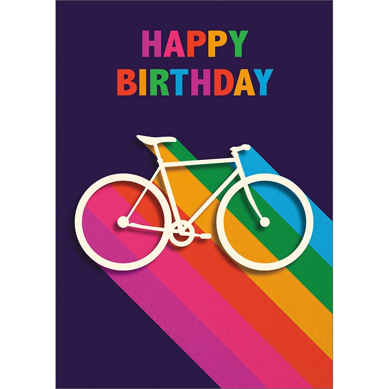 Rainbow Ride Greeting Card (6 Pack)