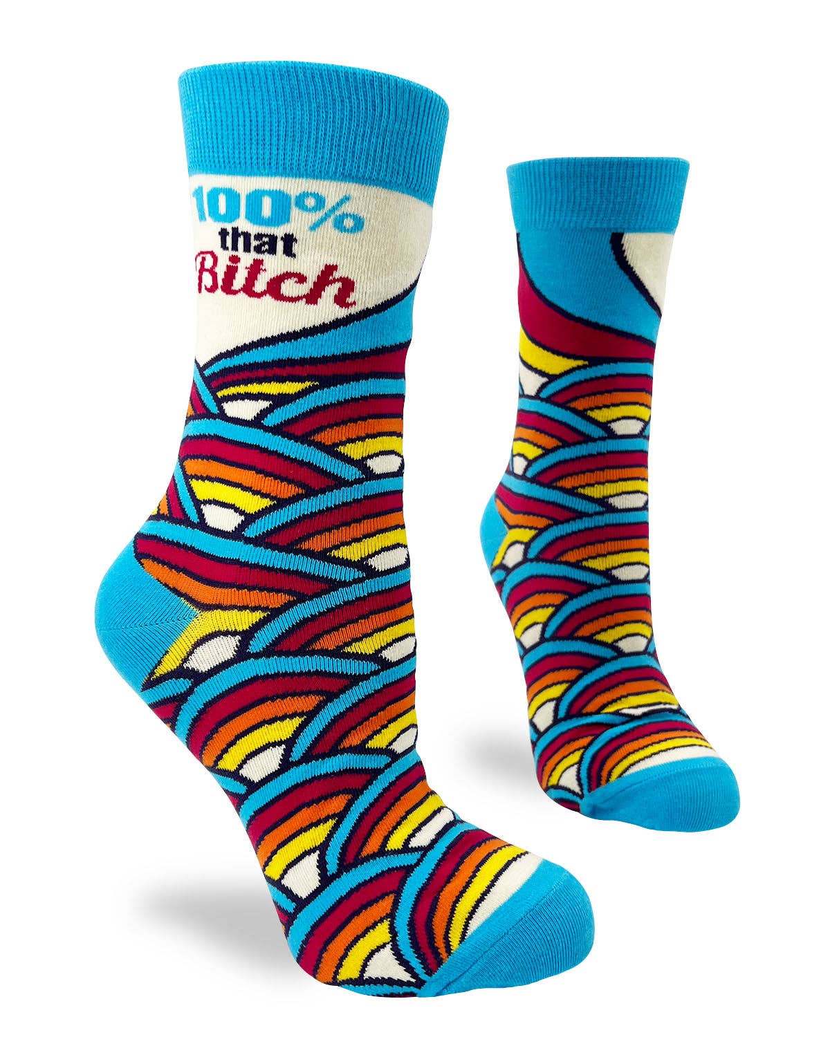 100% That Bitch Women's Crew Socks