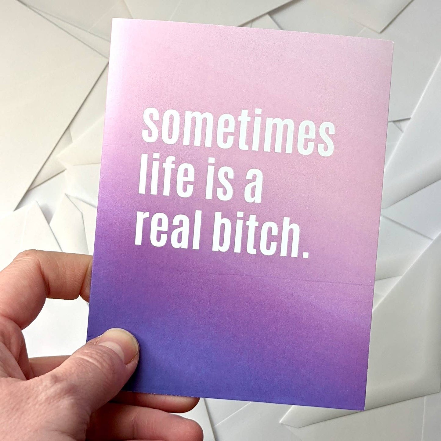 Real Bitch Card