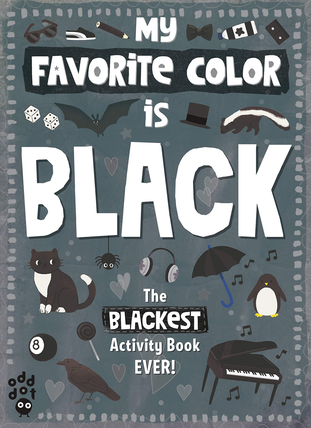 My Favorite Color is Black Activity Book