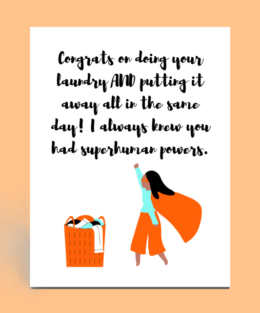 Laundry Superhuman