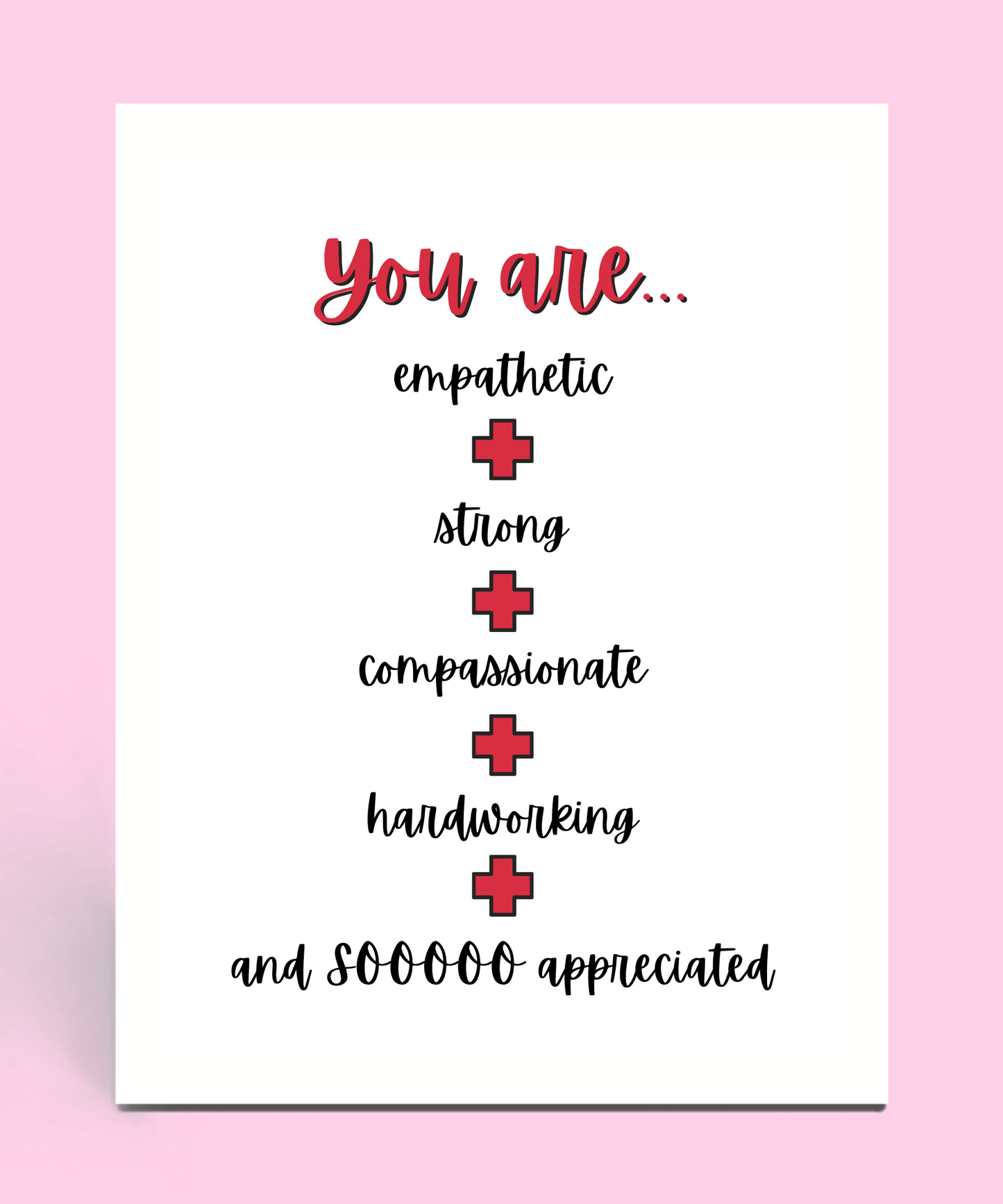 Nurse Appreciation Card