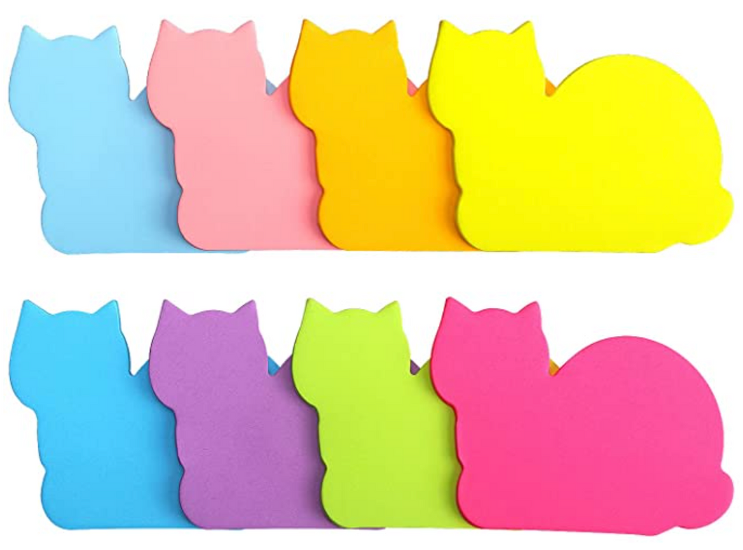 Cute Cat Sticky Notes