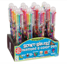 Load image into Gallery viewer, Scent-Sibles Scented Multicolor Pen
