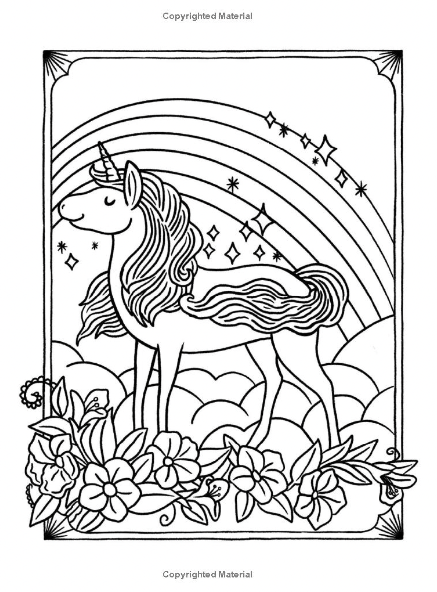 Your Very Favorite Unicorn Coloring Book