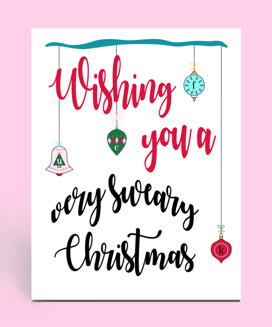 A Very Sweary Christmas Card