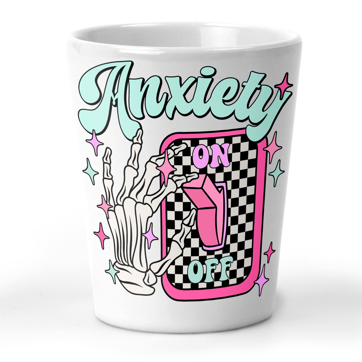 Anxiety Shot Glass