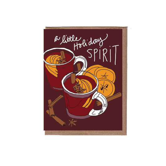 Scratch & Sniff Mulled Wine Christmas Greeting Card