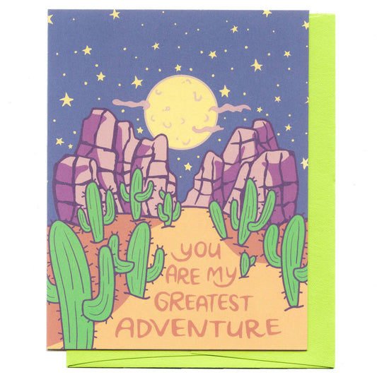 Greatest Adventure, Desert Love Card