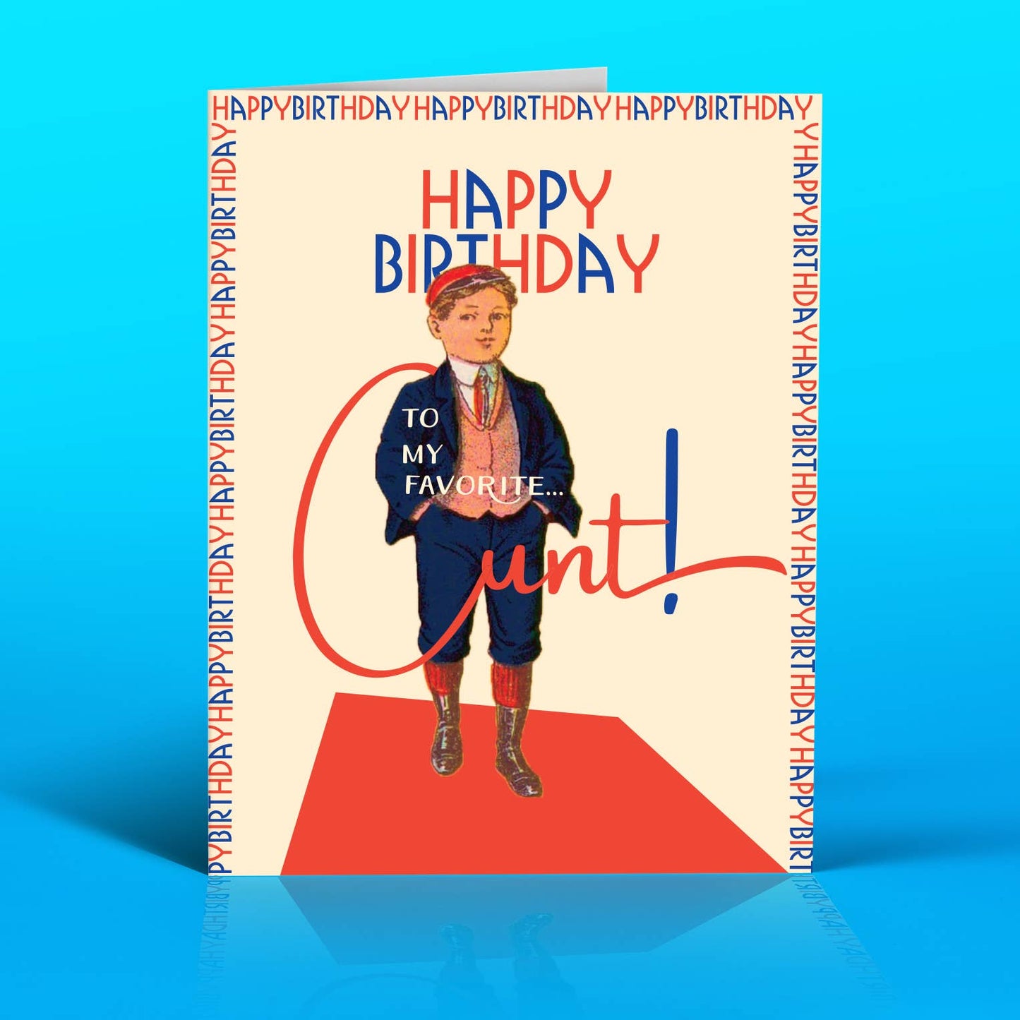 Cunt Birthday Card