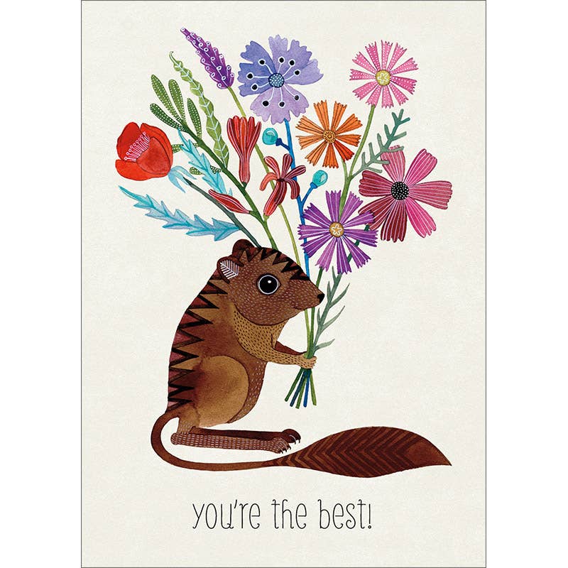 You're the Best Greeting Card (6 Pack)