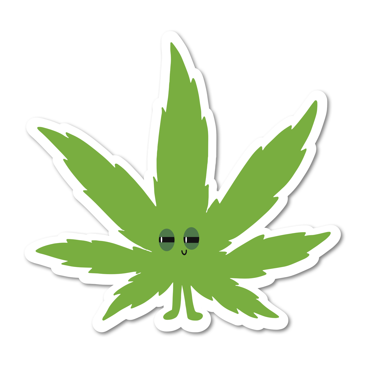 High Life Weed Sticker
