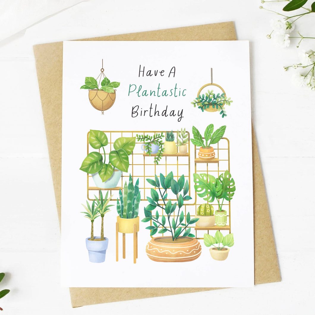 Have A Plantastic Birthday Card