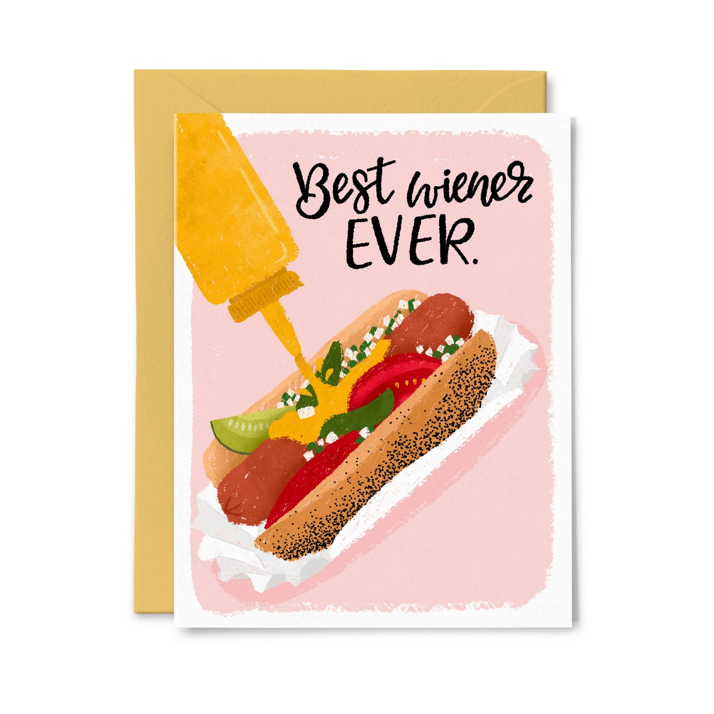 Best Wiener Ever - Valentine Love Card