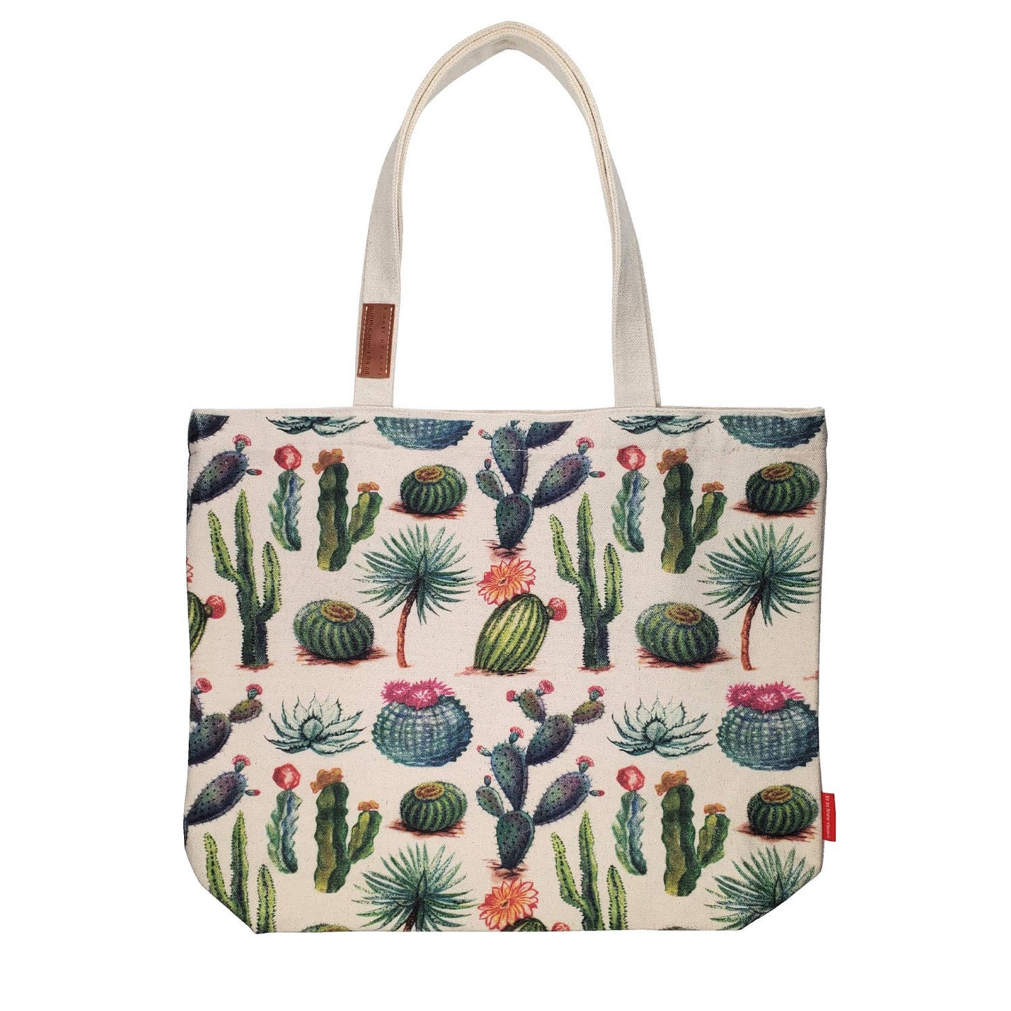 Cactus Canvas Tote Bag