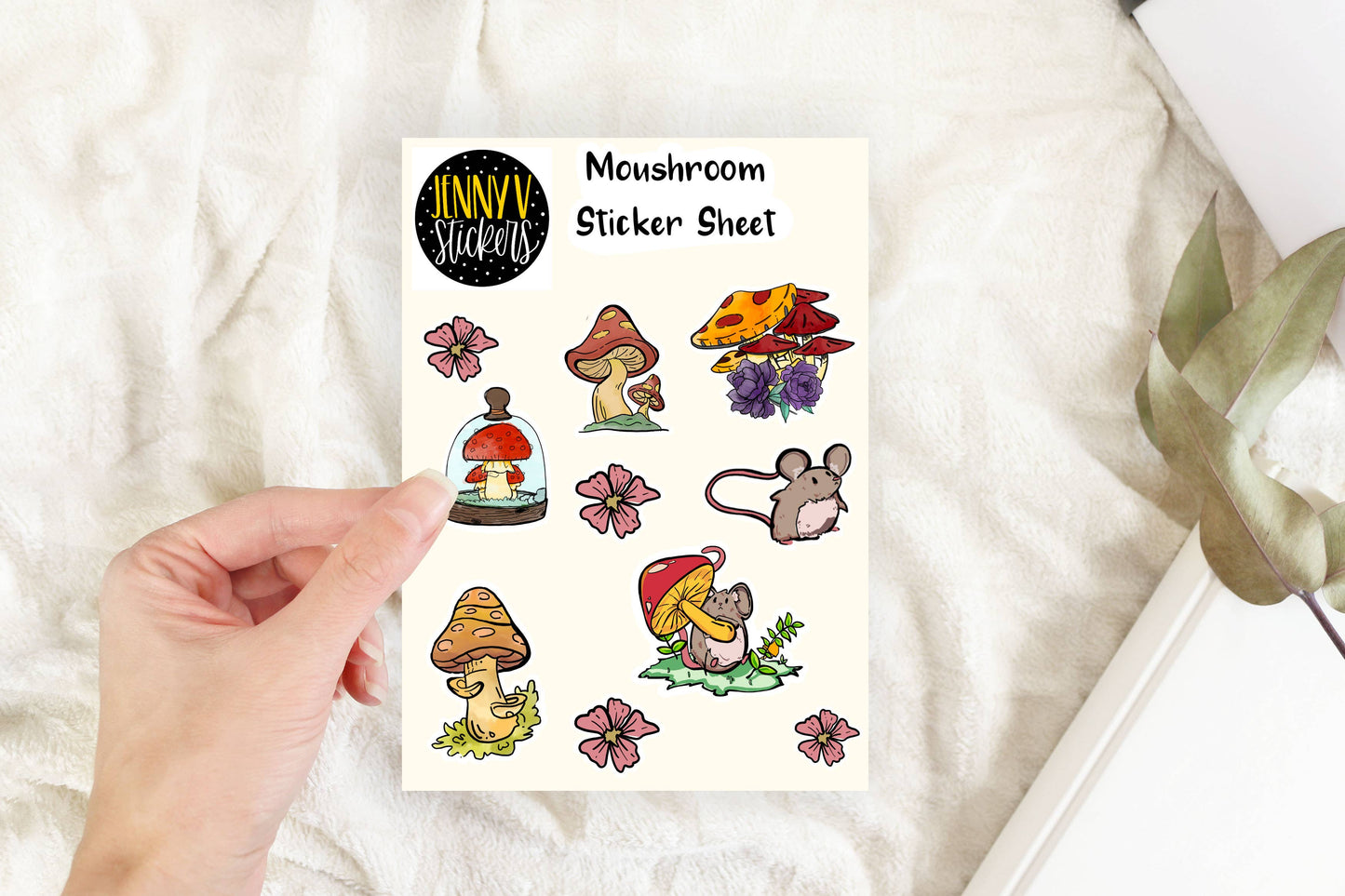 Moushroom Sticker Sheet