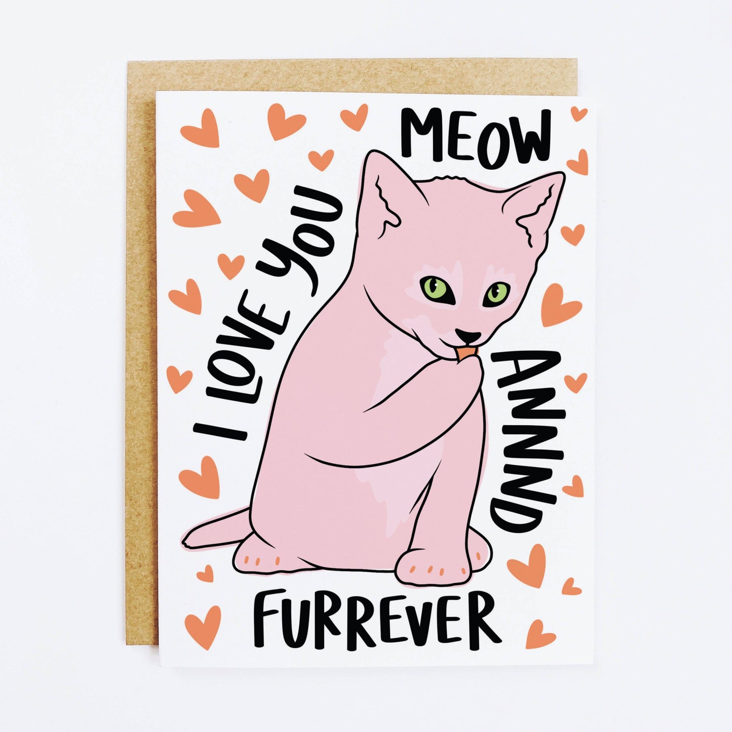 Meow and Furrever Card