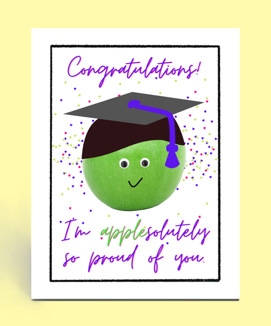 Applesolutely Proud Grad